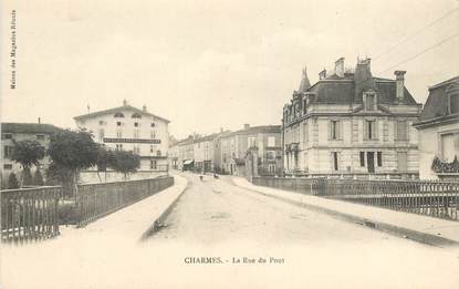 CPA FRANCE 88 "Charmes, la Rue du Pont"