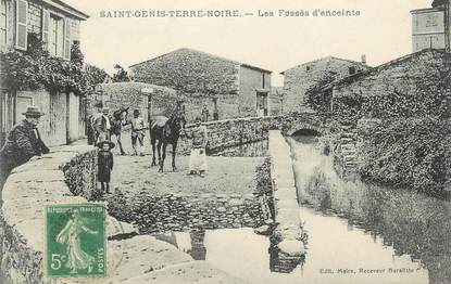 CPA FRANCE 42 "Saint Genis Terre Noire"