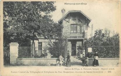 CPA FRANCE 91 "Morsang sur Orge, bureau des Télégraphes"