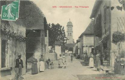 CPA FRANCE 38 "Brangues, rue principale"