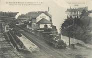 42 Loire CPA FRANCE 42 "La Gare de Saint Bonnet le Chateau" / TRAIN