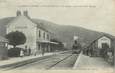 CPA FRANCE 26 "Saillans, la gare" / TRAIN