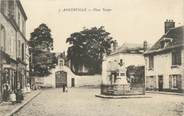 91 Essonne CPA FRANCE 91 " Angerville, place Tessier "