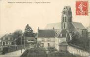 91 Essonne CPA FRANCE 91 " Biis sous Forges, l'église " / ECOLE