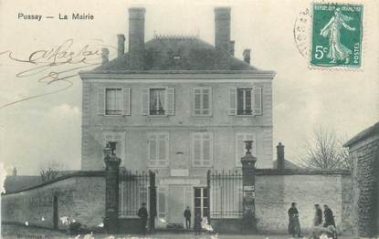 CPA FRANCE 91 " Pussay, mairie "