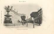 88 Vosge CPA FRANCE 88 "Raon l'Etape, Fontaine et grande rue"