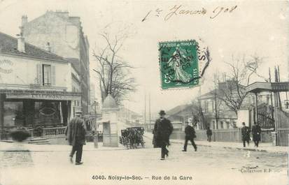 CPA FRANCE 93 " Noisy le Sec, rue de la gare "