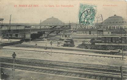 CPA FRANCE 93 " Noisy le Se, la gare "