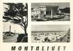 / CPSM FRANCE 33 "Montalivet les Bains, hotel de l'avenue, la plage"