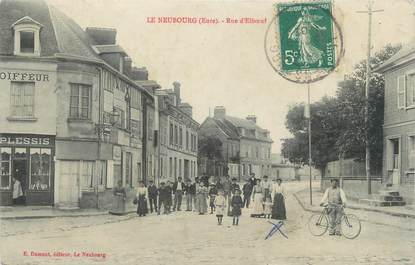 CPA FRANCE 27 " Le Neubourg, rue d'Elboeuf "