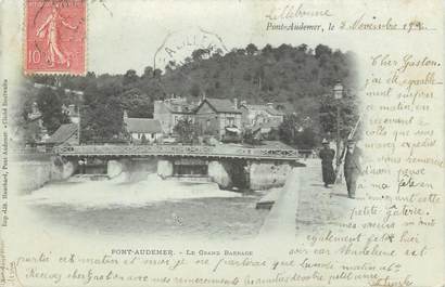 CPA FRANCE 27 " Pont Audemer "