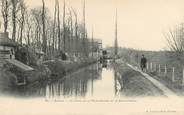 27 Eure CPA FRANCE 27 "Evreux, le canal de la Reine Jeanne et le moulin vieux"