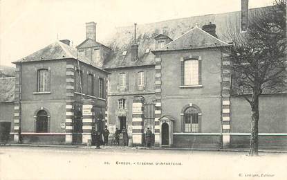 CPA FRANCE 27 "Evreux, caserne d'Infanterie"