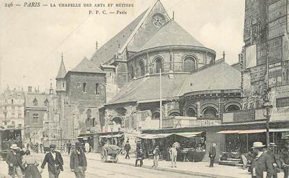 CPA FRANCE 75003 "Paris, la chapelle des Arts et Métiers"