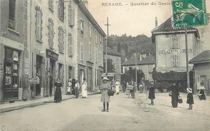 CPA FRANCE 38 "Renage, le quartier du centre"