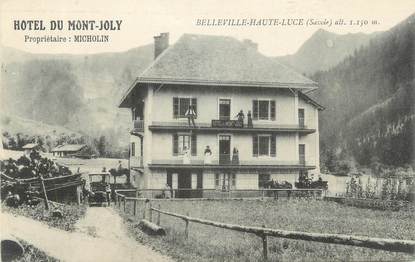 CPA FRANCE 73 "Belleville Hauteluce, Hotel du Mont Joly"