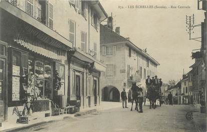 CPA FRANCE 73 "Les Echelles, la rue centrale"