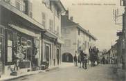 73 Savoie CPA FRANCE 73 "Les Echelles, la rue centrale"