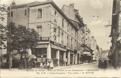 CPA FRANCE 73 "Chambéry, Hotel du Nord, place de la gare"