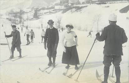 CARTE PHOTO SKI