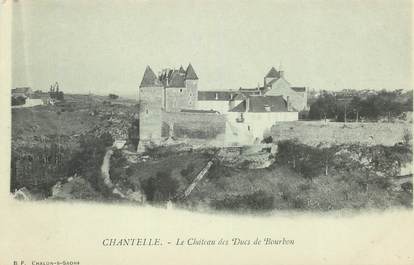 CPA FRANCE 03 "Chantelle, le chateau des Ducs de BOURBON"