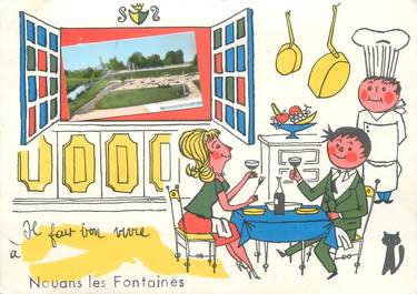 CPSM FRANCE 37 "Nouans les Fontaines"