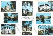 37 Indre Et Loire CPSM FRANCE 37 "Chedigny"