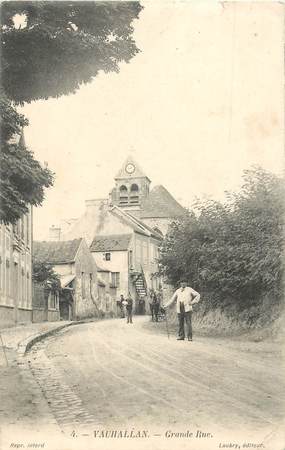 CPA FRANCE 91 "Vauhallan, la grande rue"