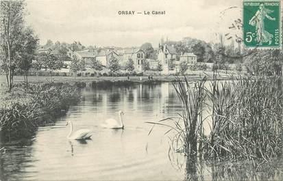 CPA FRANCE 91 "Orsay, le canal"