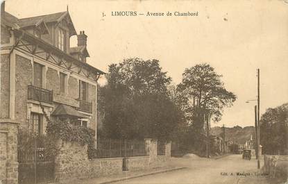 CPA FRANCE 91 "Limours, avenue de Chambord"