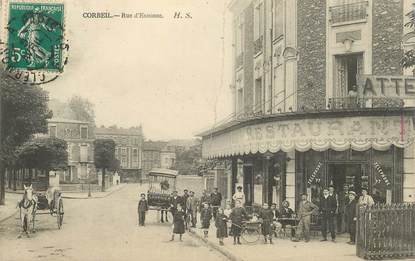 CPA FRANCE 91 "Corbeil, rue d'Essonne"