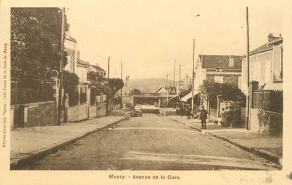 CPA FRANCE 91 "Massy, avenue de la gare"