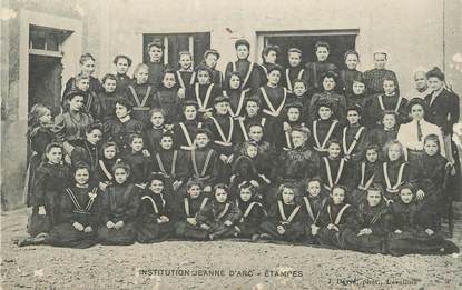 CPA FRANCE 91 "Etampes, Institution Jeanne d'Arc"