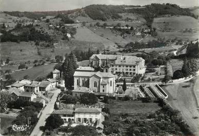 / CPSM FRANCE 38 "Murinais, église et couvent des soeurs Notre Dame de la Croix"