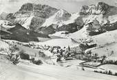 38 Isere / CPSM FRANCE 38 "Gresse en Vercors, vue générale et le grand Veymont"