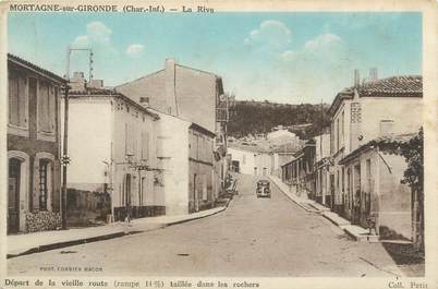 CPA FRANCE 17 " Mortagne sur Gironde "