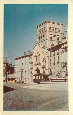 CPSM FRANCE 38 " Grenoble, église "