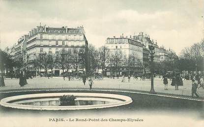 CPA FRANCE 75008 "Paris, le rond Point des Champs Elysées"