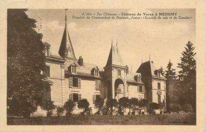 CPA FRANCE 01 " château de Varax à Messimy "
