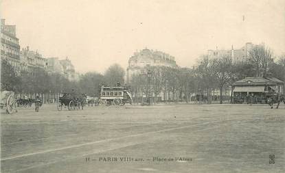 CPA FRANCE 75008 "Paris, la place de l'Alma"