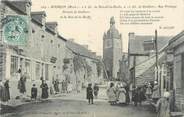 56 Morbihan CPA FRANCE 56 "Mauron, rue Prévaye"