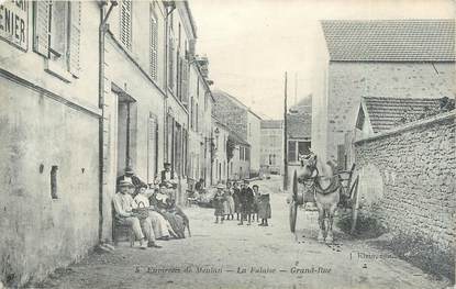 CPA FRANCE 78 "Env. de Meulan, la Falaise"