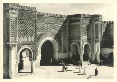 CPSM / PHOTO LE MAROC ARTISTIQUE / Ed. ART MAROC "Meknès, Porte Bab el Mansour"