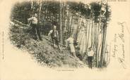 88 Vosge CPA FRANCE 88 "Les Schlitteurs dans les Hautes Vosges"