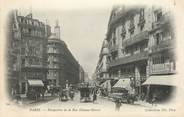 75 Pari CPA FRANCE 75001 "Paris, Perspective de la rue Etienne Marcel"