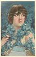 Theme CPA ART DECO / FEMME