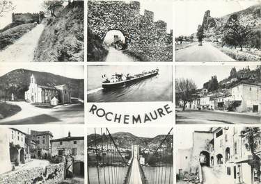 CPSM FRANCE 07 " Rochemaure "