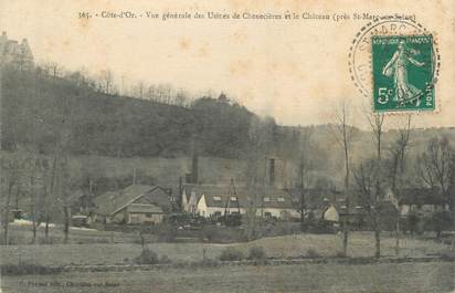 CPA FRANCE 21 " Saint Marc sur Seine, usine "