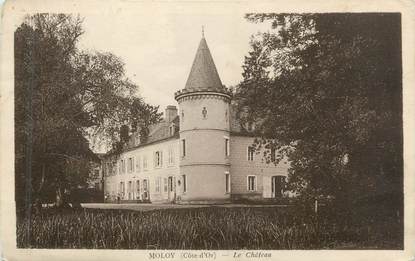 CPA FRANCE 21 " Moloy, château "