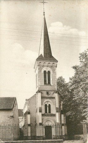 CPA FRANCE 21 " Senailly, église "